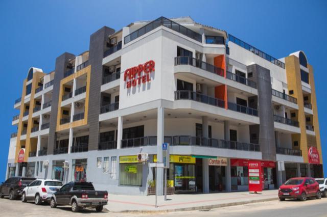 Flipper Hotel Laguna Bagian luar foto